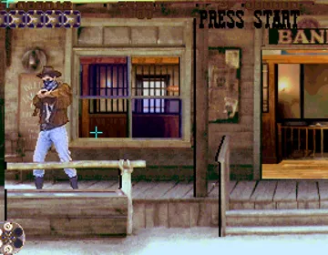 Lethal Enforcers II: Gun Fighters (ver EAA) screen shot game playing